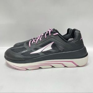 Altra DUO Knit Foot Shape Running Black Lavender Shoes AFW1838F Women’s 9.5